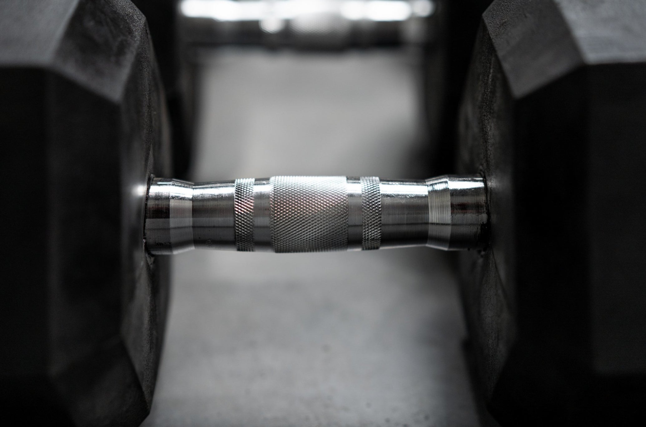 Close Up Of Torque Dumbbell Handle Grip